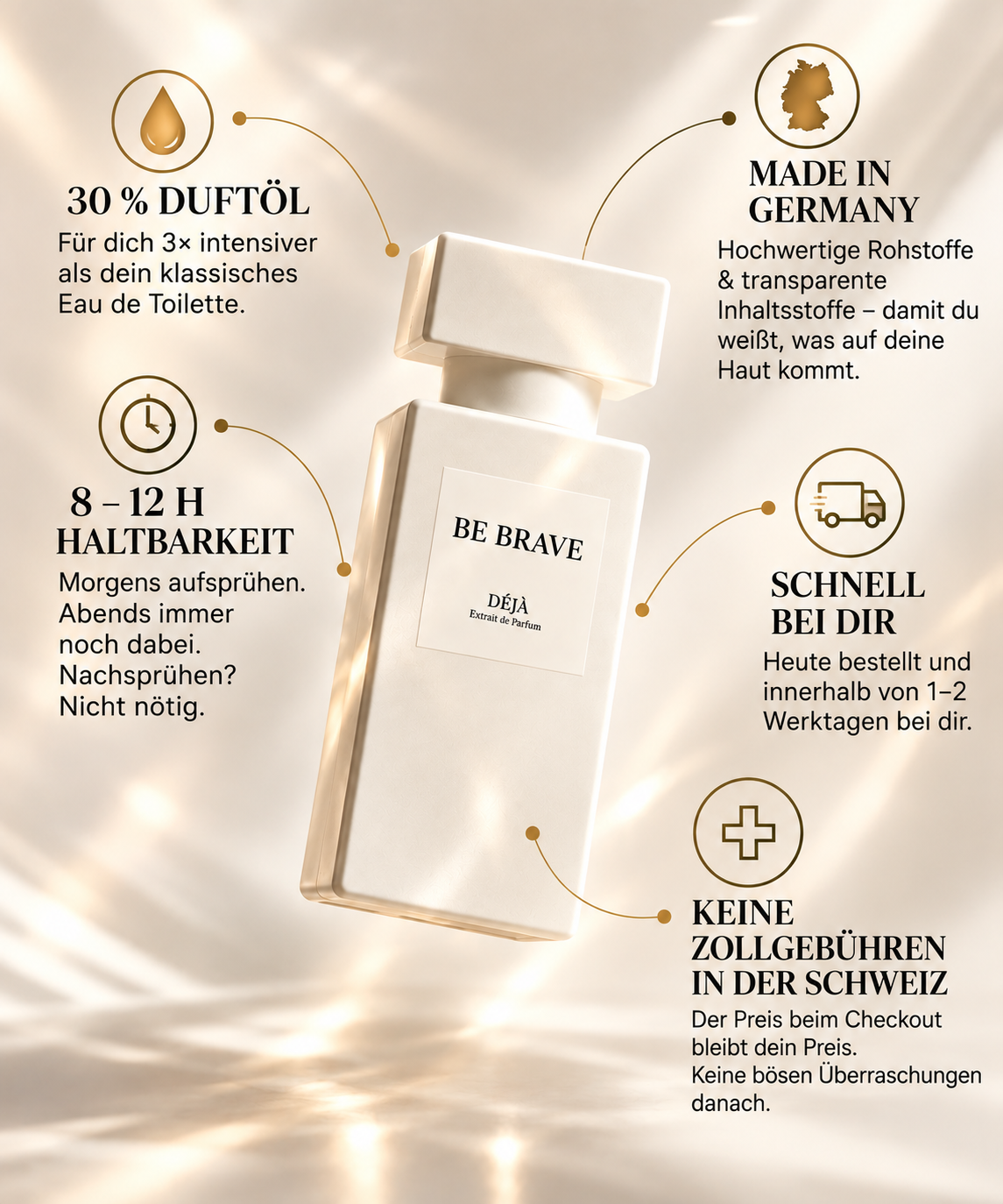 BE BRAVE - Süß. Sinnlich. Unwiderstehlich